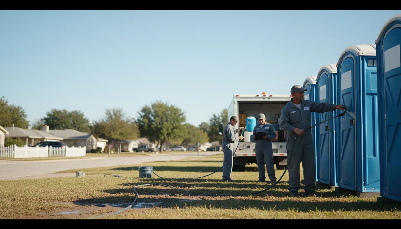 Long-Term Portable Toilet Rental in Harwood, MD near me